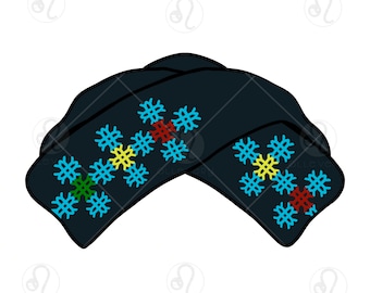 Iu Mien Hat, Digital Download, PNG, SVG, JPG, Mien Digital Design, Mien Print, Mien Clothes