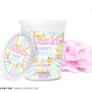 Kinder Geburtstag Cotton Candy Wrapper, bedruckbare Vorlage, Kinder Geburtstag Geschenketiketten, Kinder bearbeitbare Verpackungen bearbeitbare Vorlage Baumwolle Süßigkeiten
