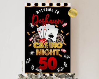 Birthday Printable Welcome sign Template, Adult Birthday Birthday party sign, Corjl Editable Sign Decor, Party Candy Bar Welcome sign