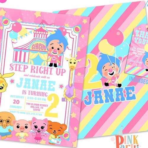 Kids Birthday Invitation Template Printable Kids Birthday - Etsy