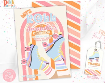 Kids Birthday Invitation Template Printable, kids Birthday Invitation, kids Editable invitation