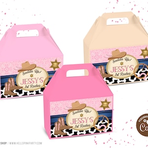 Cowgirl Birthday Cotton Candy Wrapper, Template Printable, Cowgirl ...