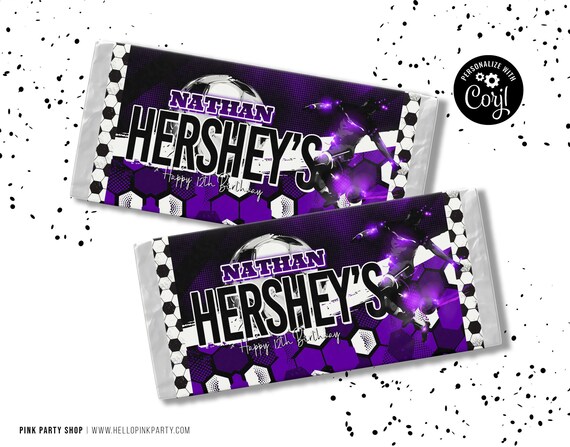 Kids Birthday Candy Bar Wrapper Template Printable Kids - Etsy