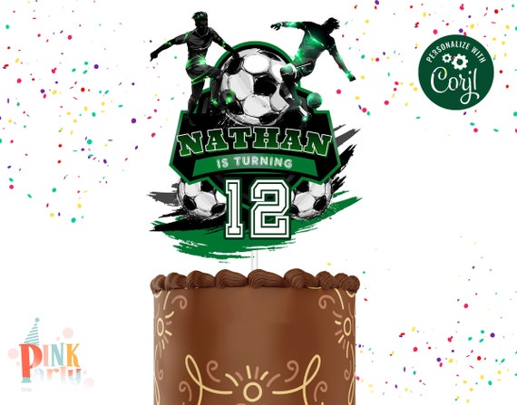 Editable Birthday Cake Topper Printable Template Birthday - Etsy