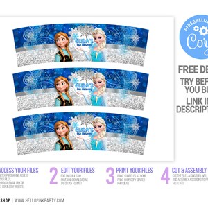 Kids Birthday Play Dough Labels Template Printable Kids - Etsy