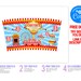 Kids Birthday Cotton Candy Wrapper, Template Printable, Kids Birthday ...