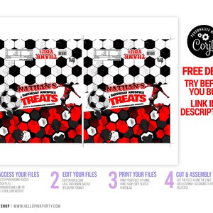 Kids Birthday Candy Bar Wrapper Printable Templates Kids - Etsy