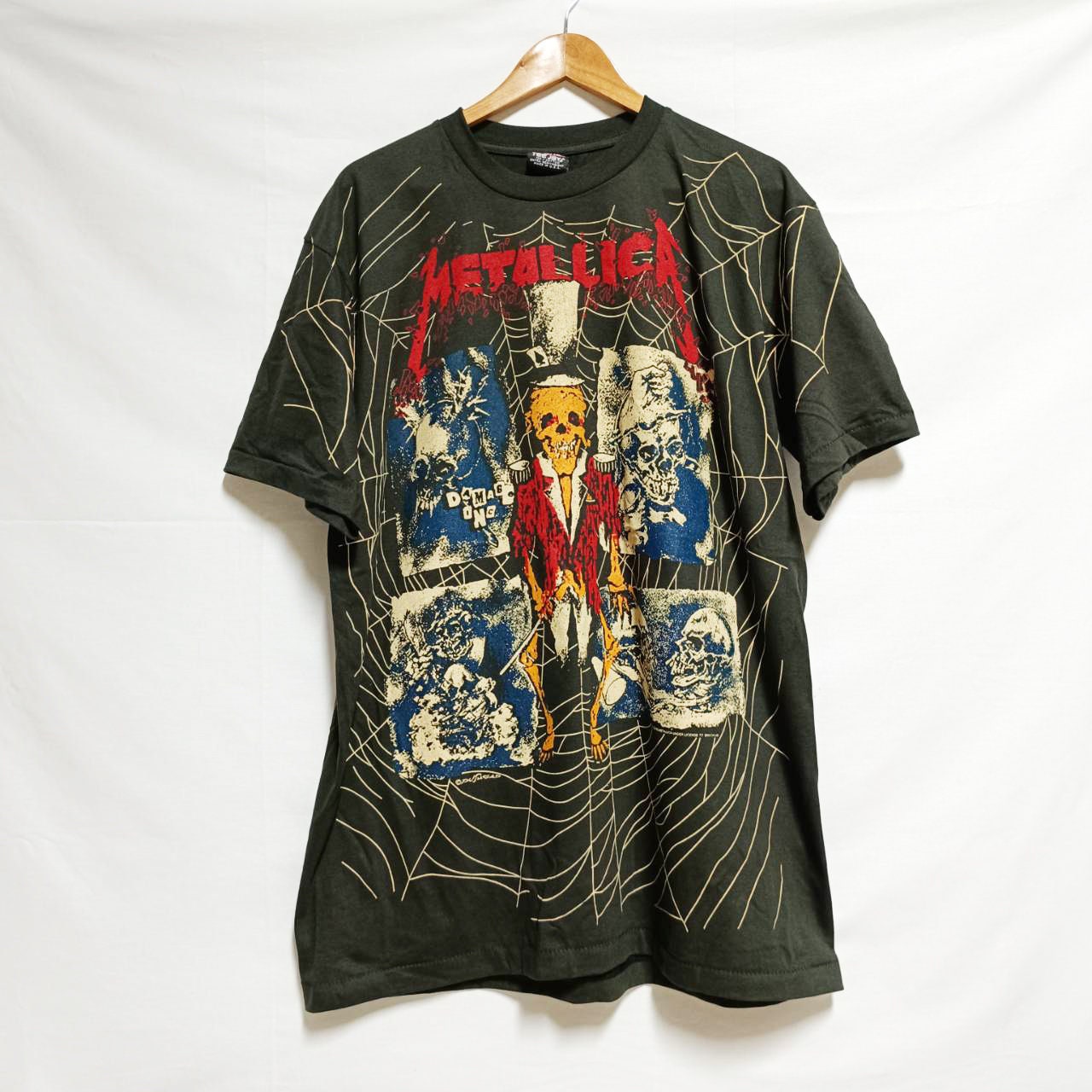 Metallica T-shirt Vintage Style All Over Print - Etsy