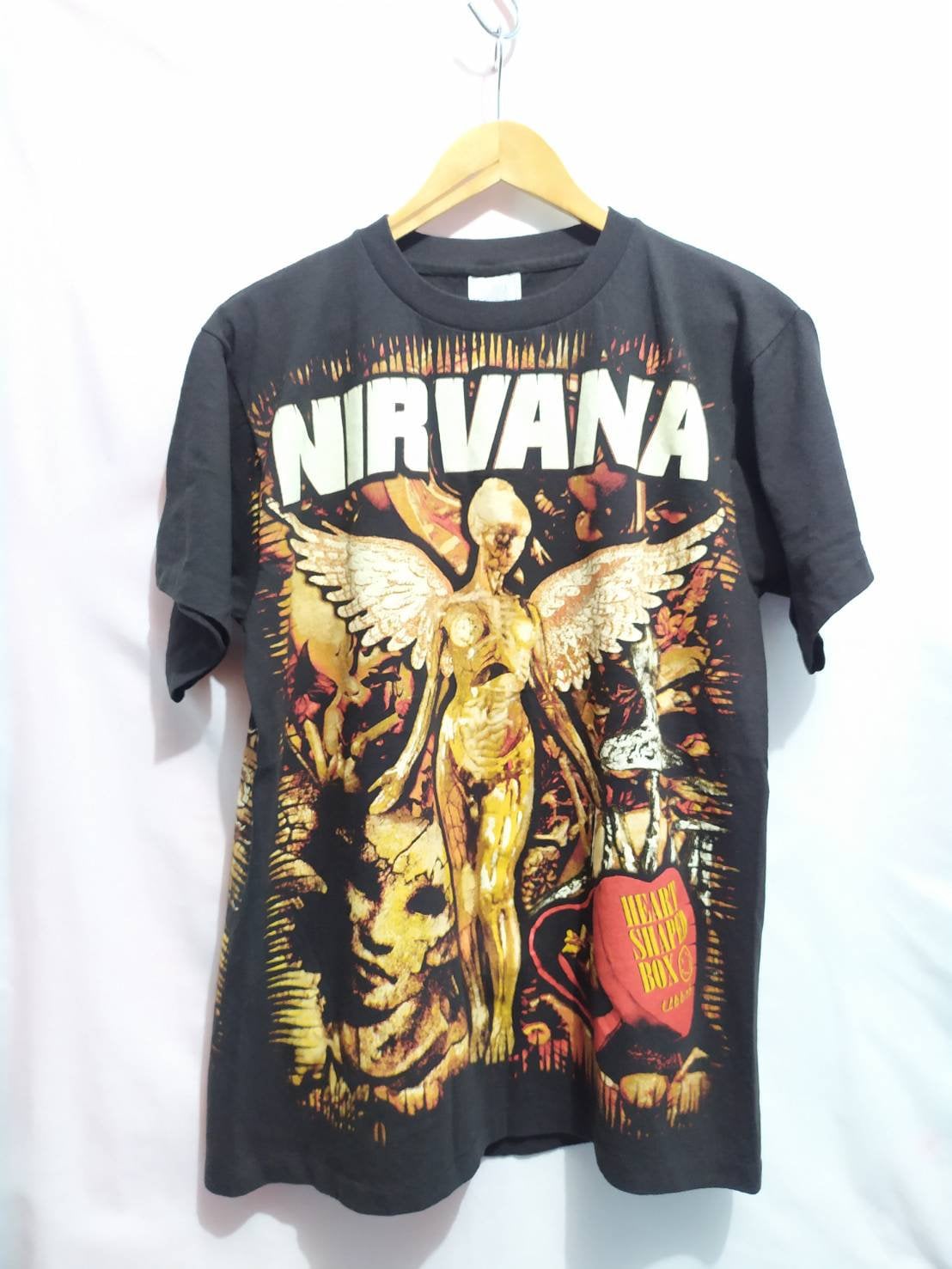 Nirvana Shirt Vintage Style Etsy UK