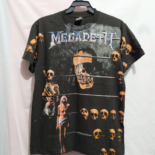 Megadeth t shirt vintage giant 90's style