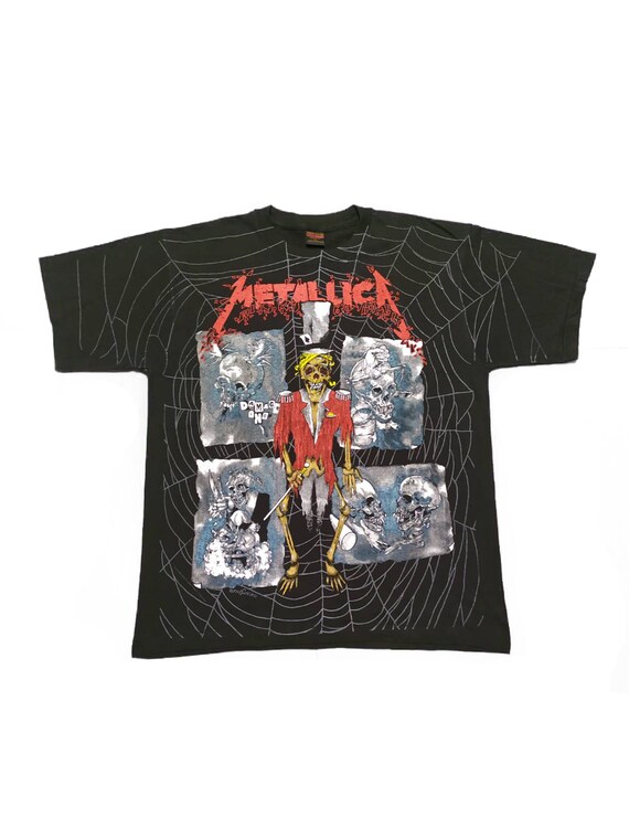 metallica t shirt 90s