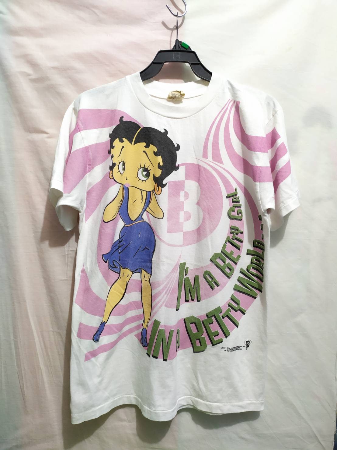 Betty boop t-shirts 90's style wild oats all print | Etsy