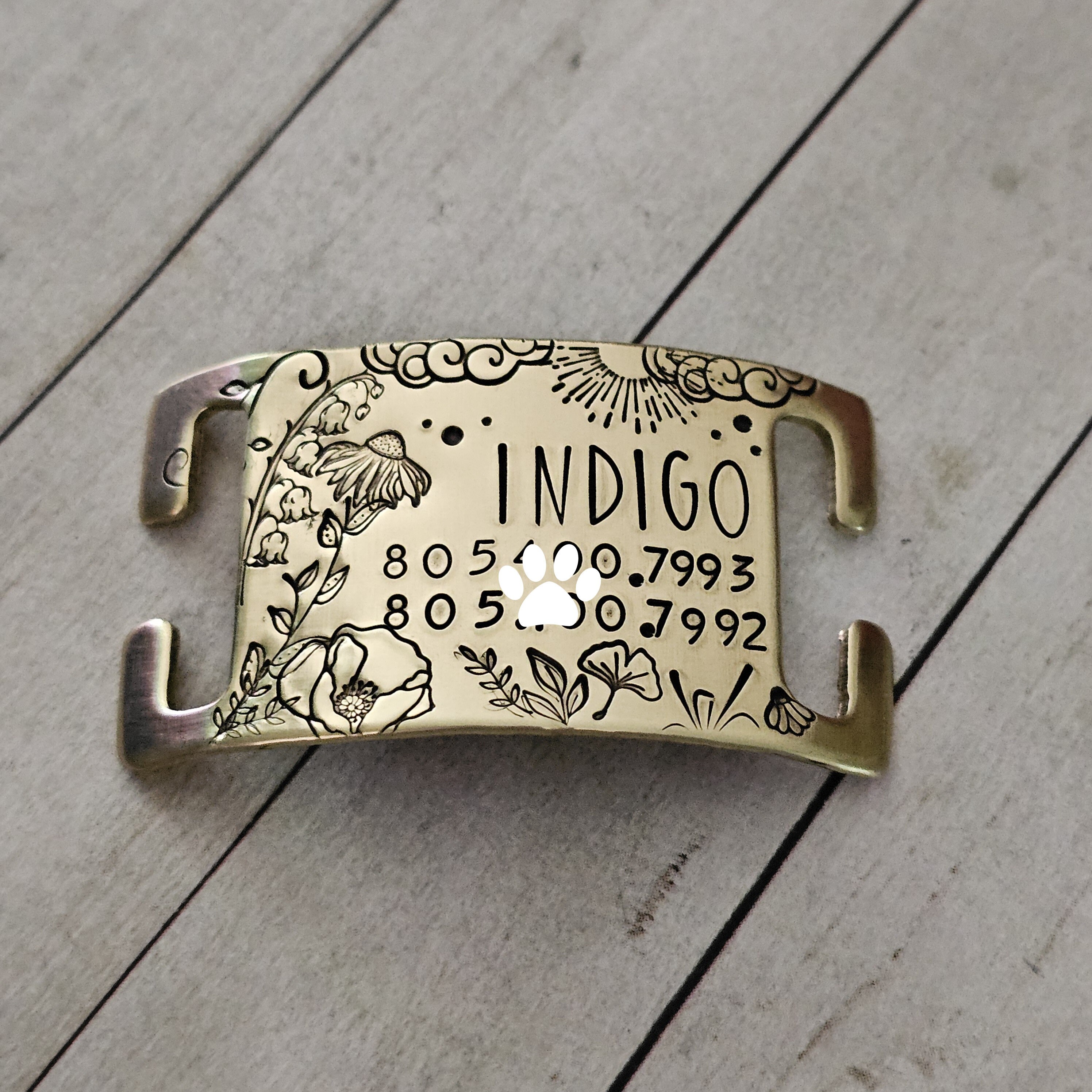 Indigo dog tags hotsell