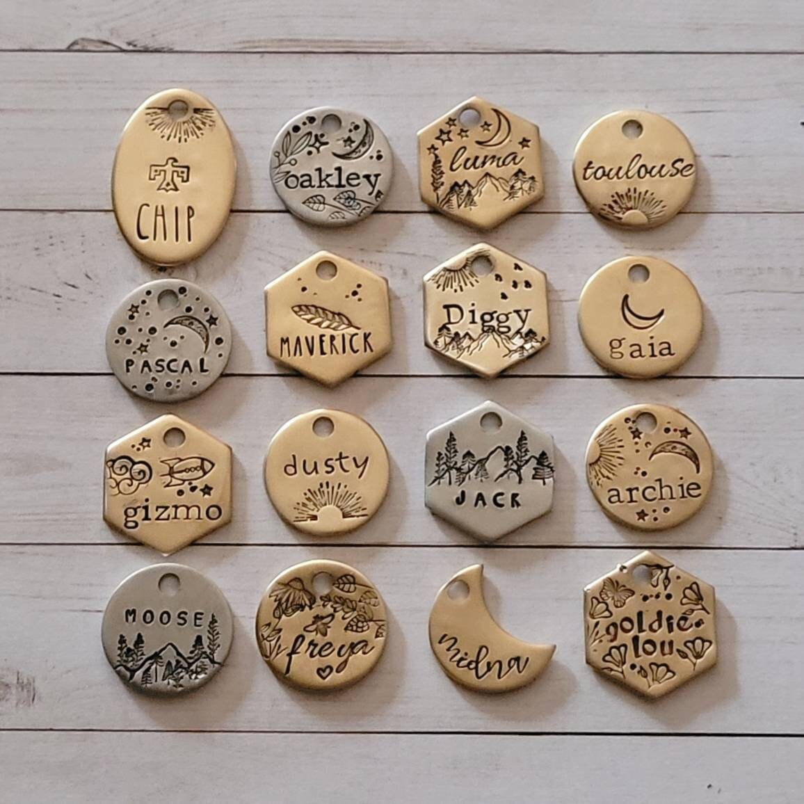 Cat Tags + Petites Étiquettes Pour Chiens, Étiquette d'identification Animaux de Compagnie 3/4