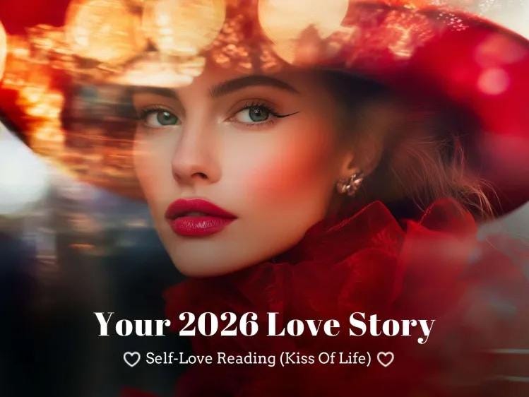 2026 Love Story & Self-Love Reading | The Kiss of Life | Psychic Romance Timeline, Future Love