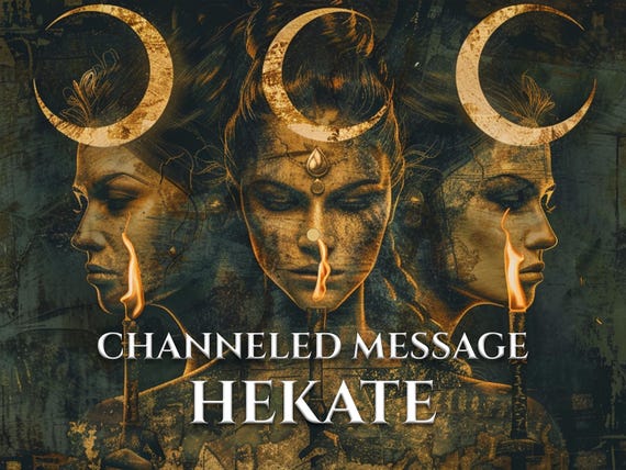 A Message From The Shadows, Channeled Message from Hekate - hidden truths, shadow rebirth, divine sovereignty - raw & unfiltered
