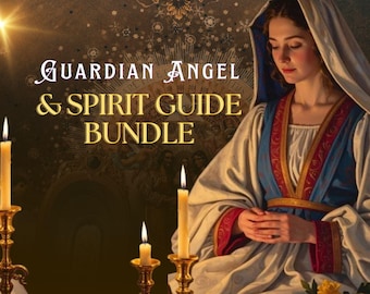 Guardian Angel & Spirit Guide Bundle | Meet Your Divine Team | Psychic Channeling, Celestial Guidance