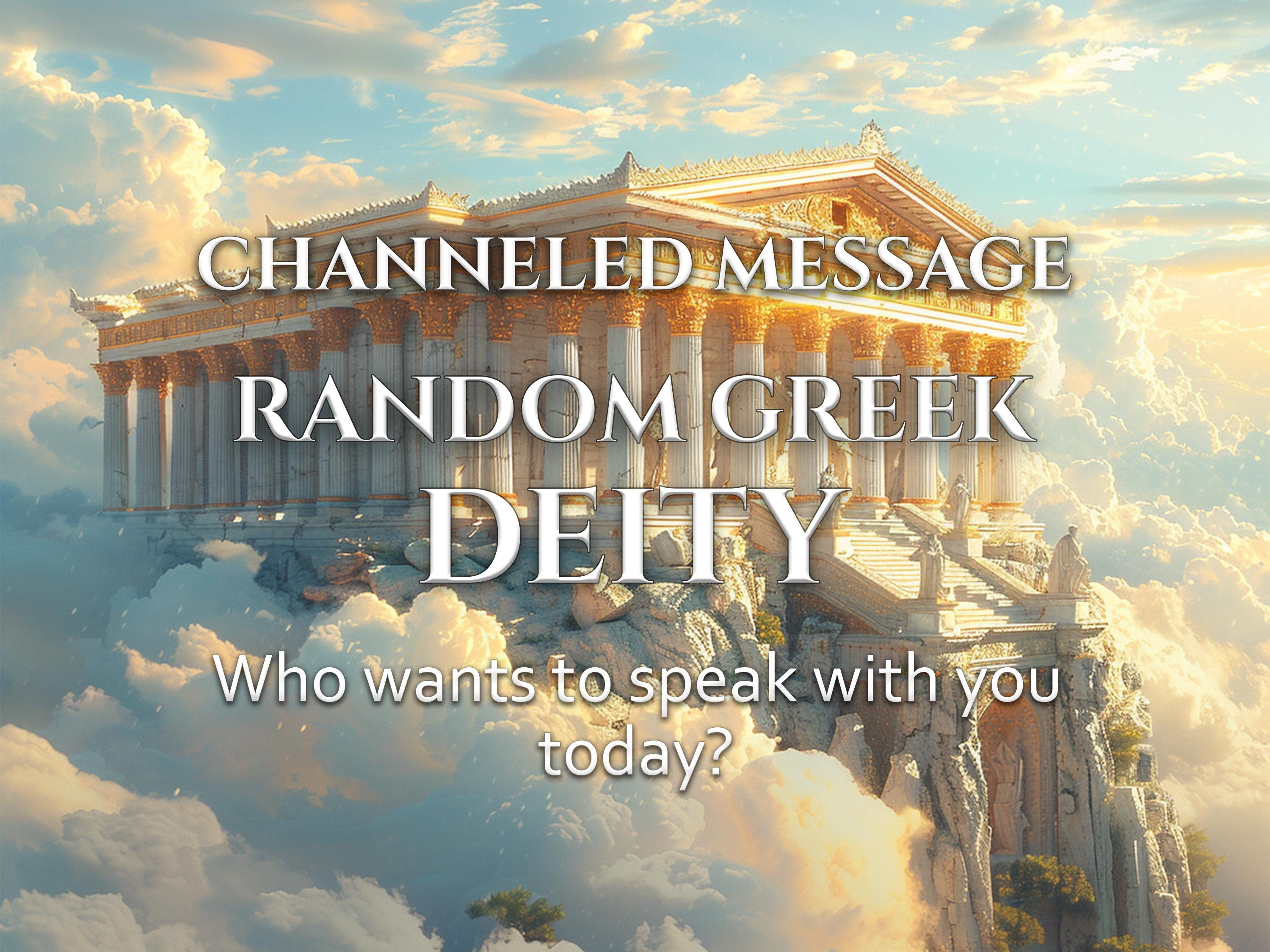 Channeled Message from a Greek Deity | a divine intervention, your heroic destiny, a gift from the gods | Raw & Unfiltered Revelations