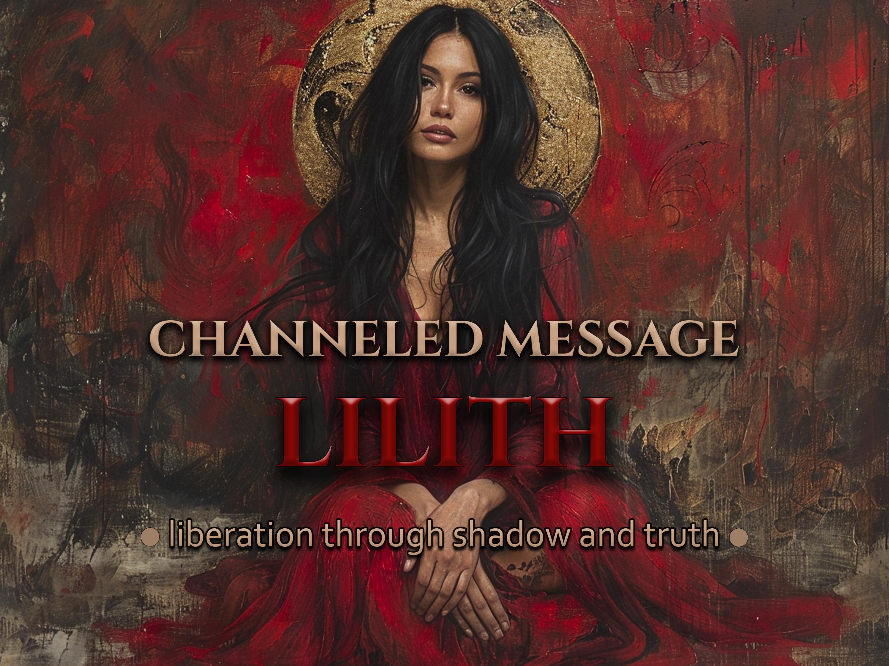 Channeled Message from Lilith - sensual truth, divine autonomy, shadow liberation - raw & unfiltered
