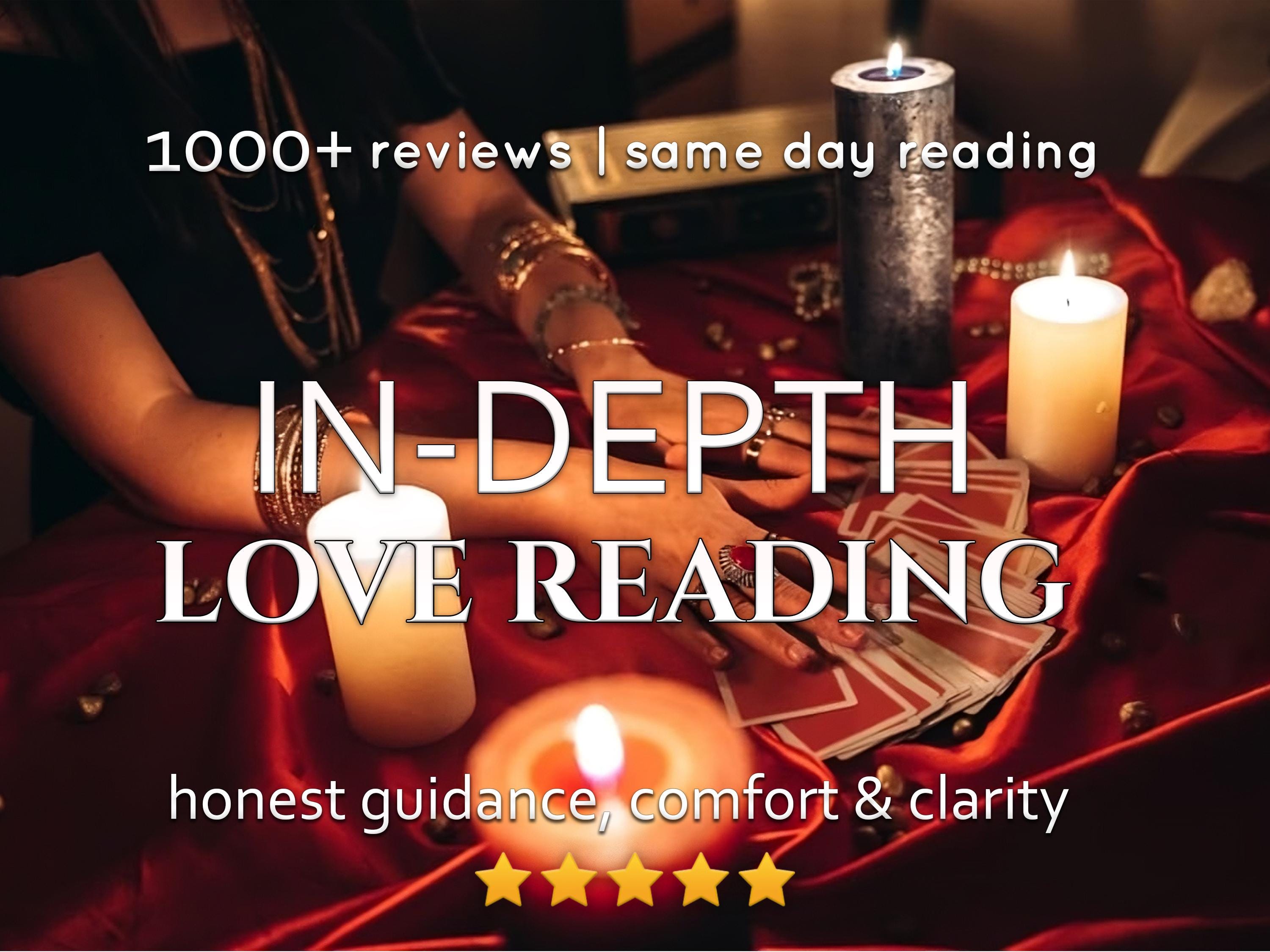 In-Depth Love Reading, Same Hour, Accurate and Honest Medium, Psychic Reading, Fast Clairvoyant Answer