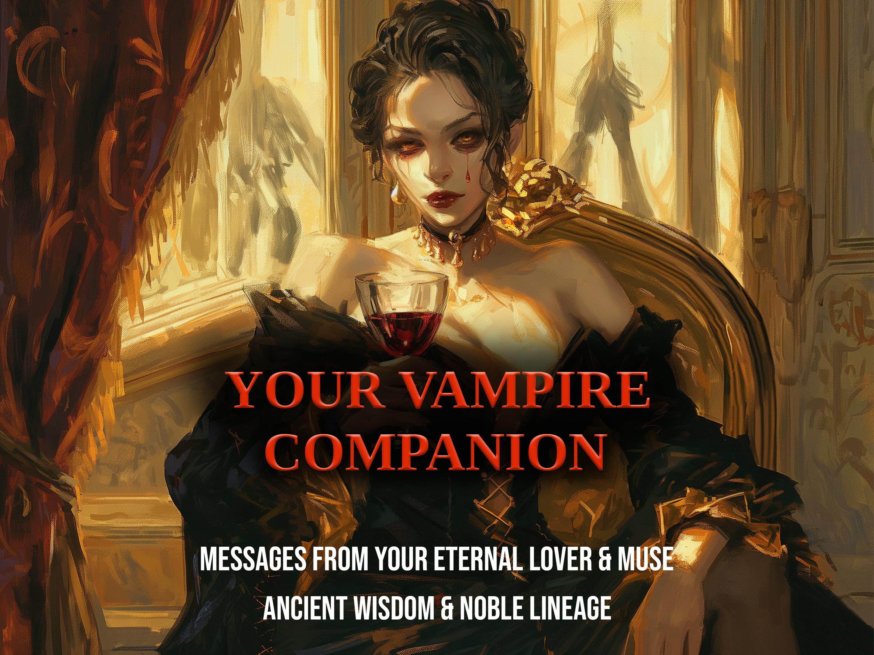 Vampire Companion Reading | Dark Romance & Spirit Lover | Eternal Devotion