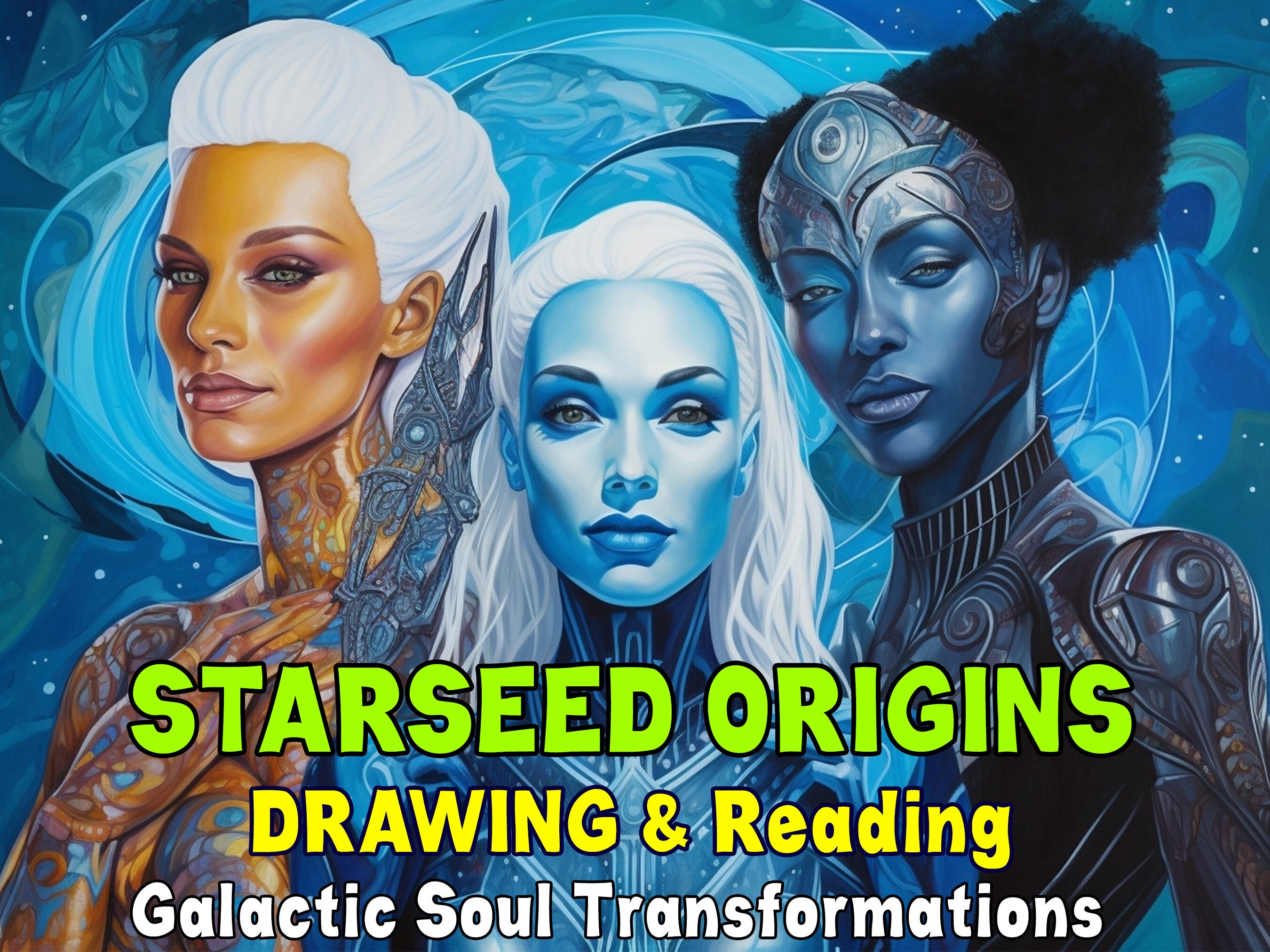 Starseed Origin Reading & Portrait, Psychic Astrology Report (Digital Download) - Image 2