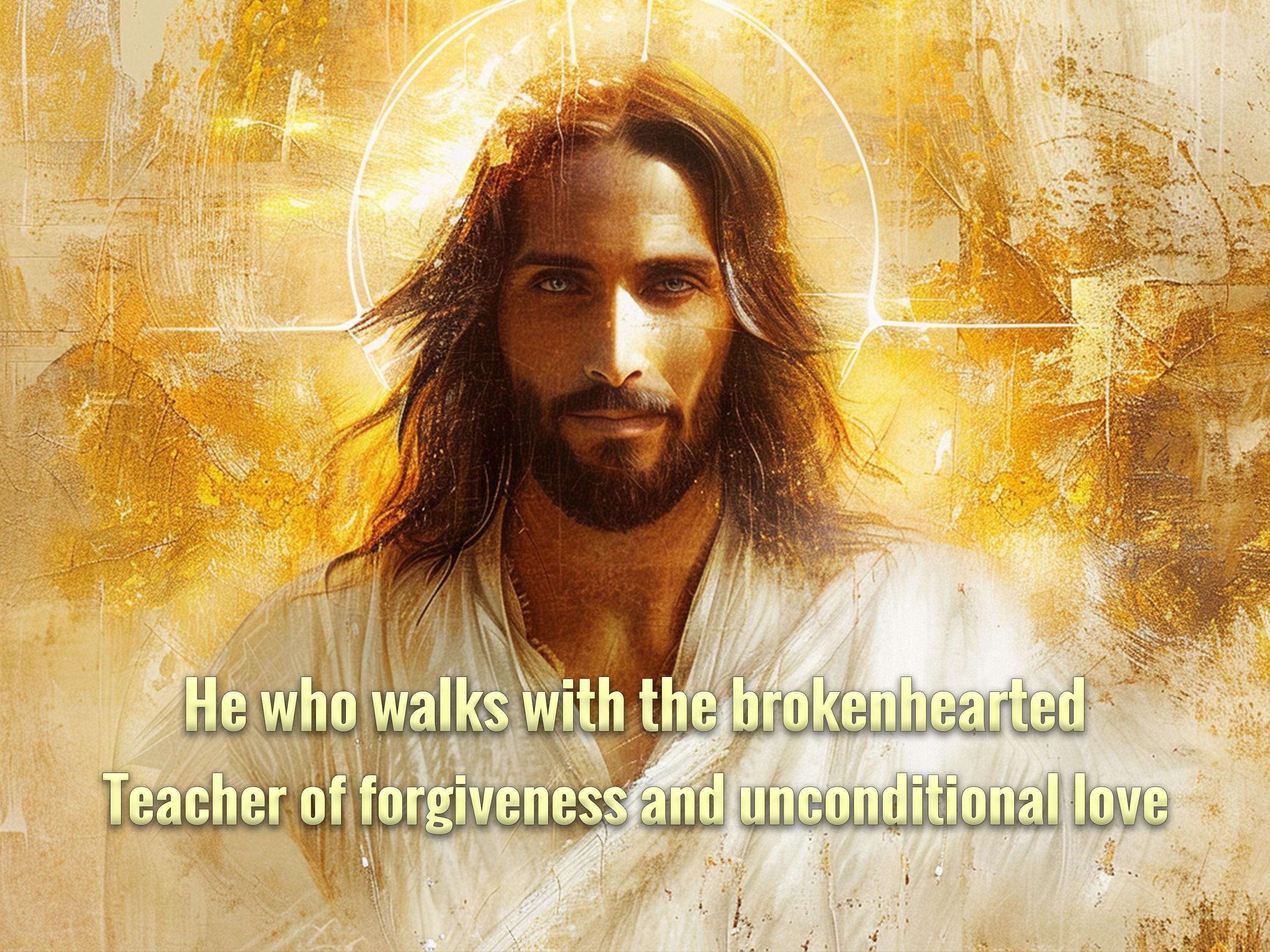 Personal Message from Ascended Master Yeshua | Sacred Forgiveness, Inner Peace, Unconditional Love - Image 2