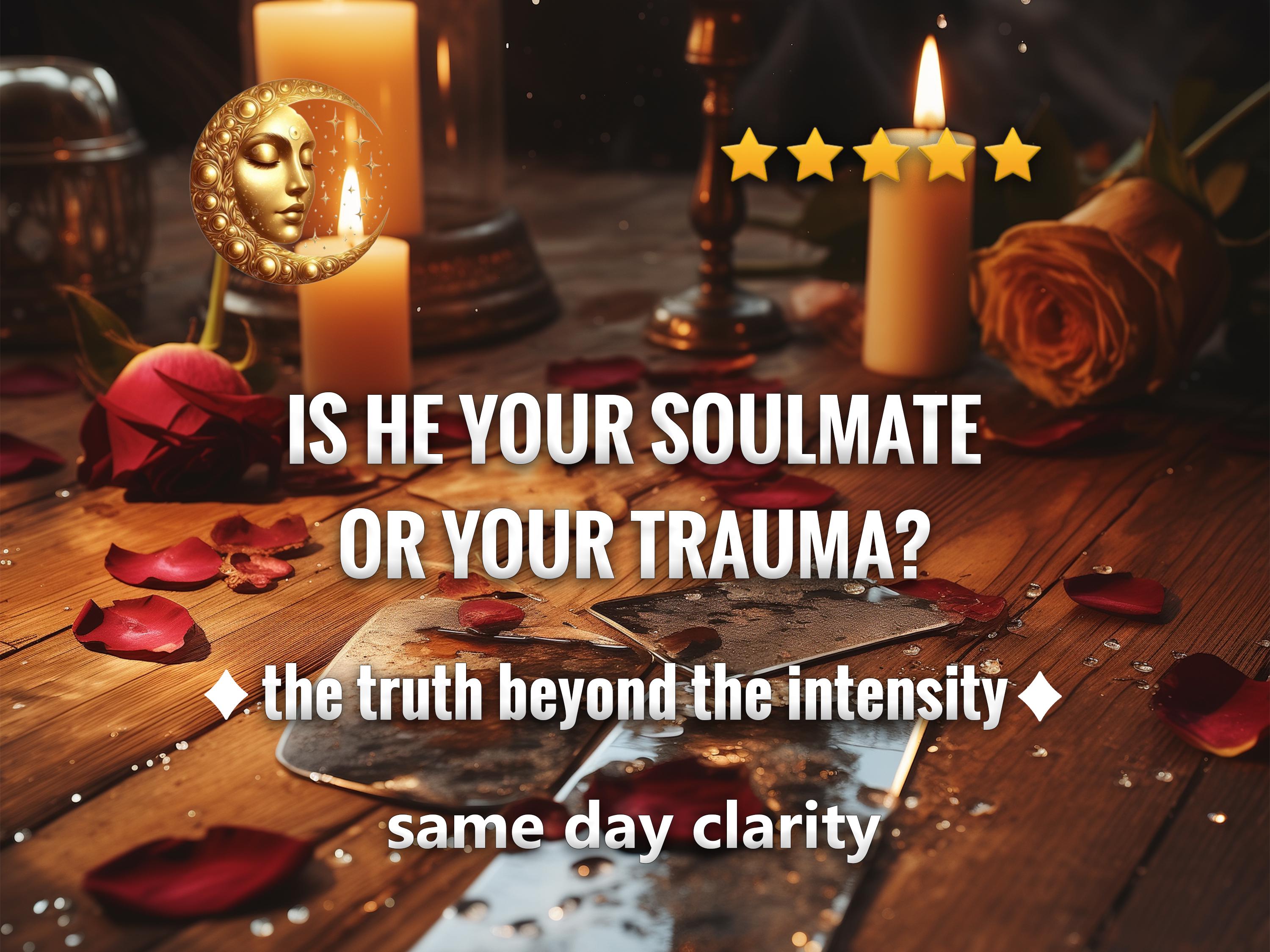 Psychic Love Reading | Soulmate or Trauma Clarity, Karmic Connection (Same Day)