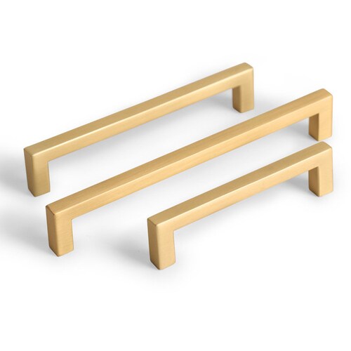 Solid Knobs Drawer Knobs Gold Brass Dresser Knobs Etsy UK