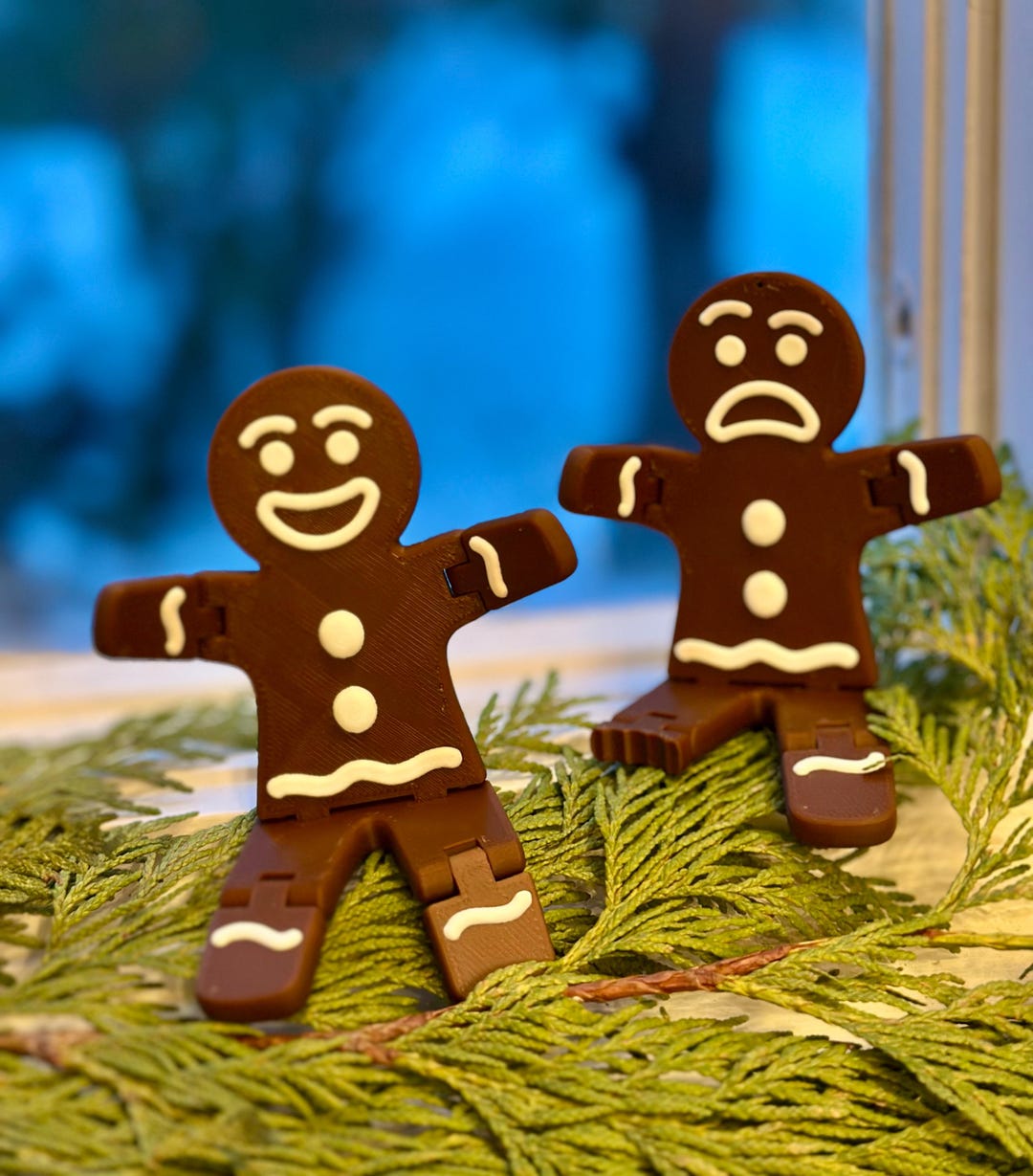Gingerbread Fidget Pair - Etsy