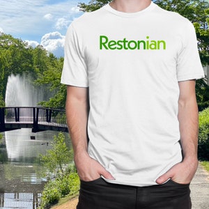 Restonian. Reston Shirt. A Place called Reston. Shirt | Reston Virginia Classic Shirt | Lake Anne Plaza  Shirt, Reston, VA Tee