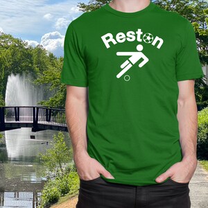 Reston Soccer Shirt | Reston, Virginia Shirt | a Place called Reston | Reston Retro Shirt