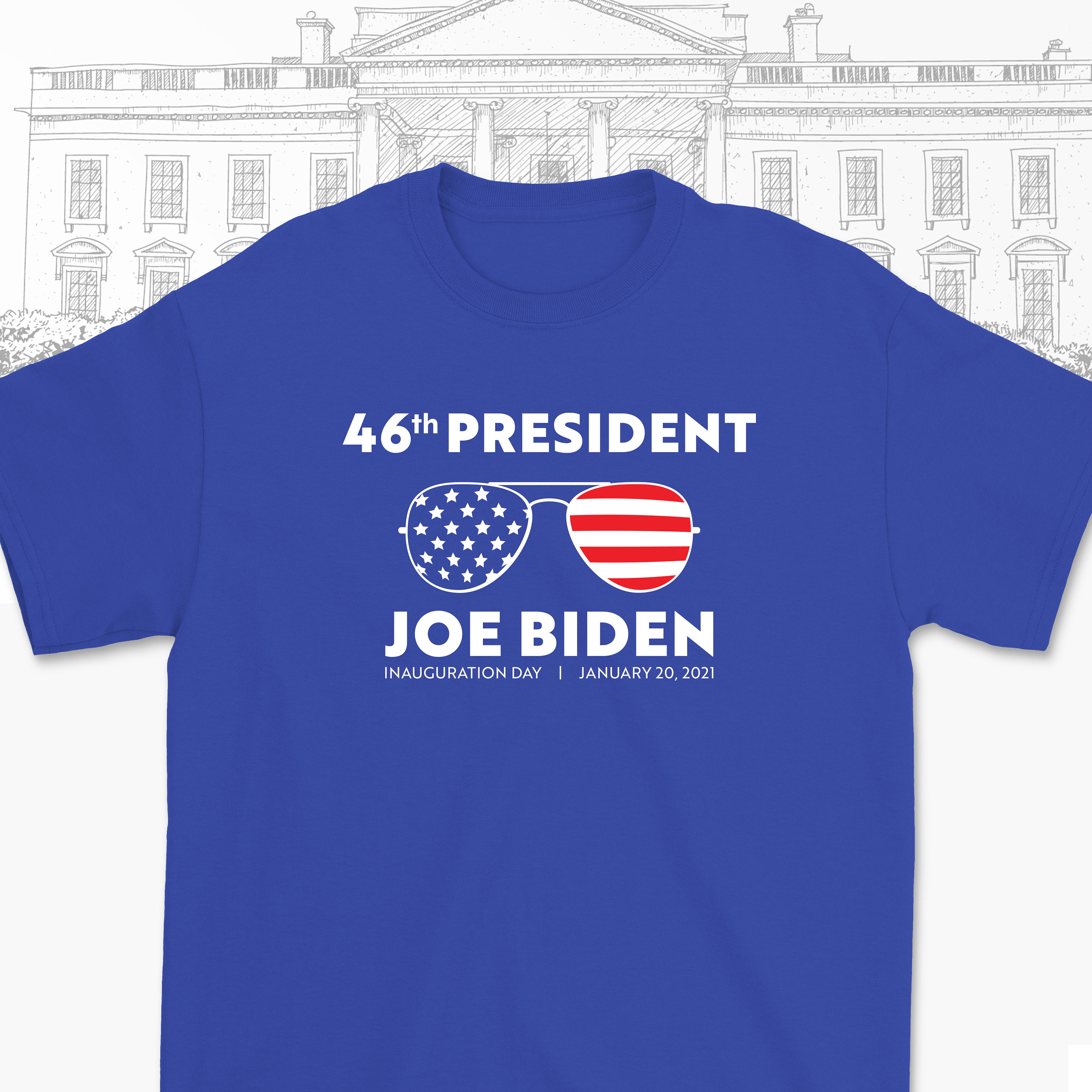 Biden Harris Shirt Joe Biden Unisex Shirt President Biden Elected Biden Shirt Democrats Win Biden 46 T-Shirt 46th President of USA