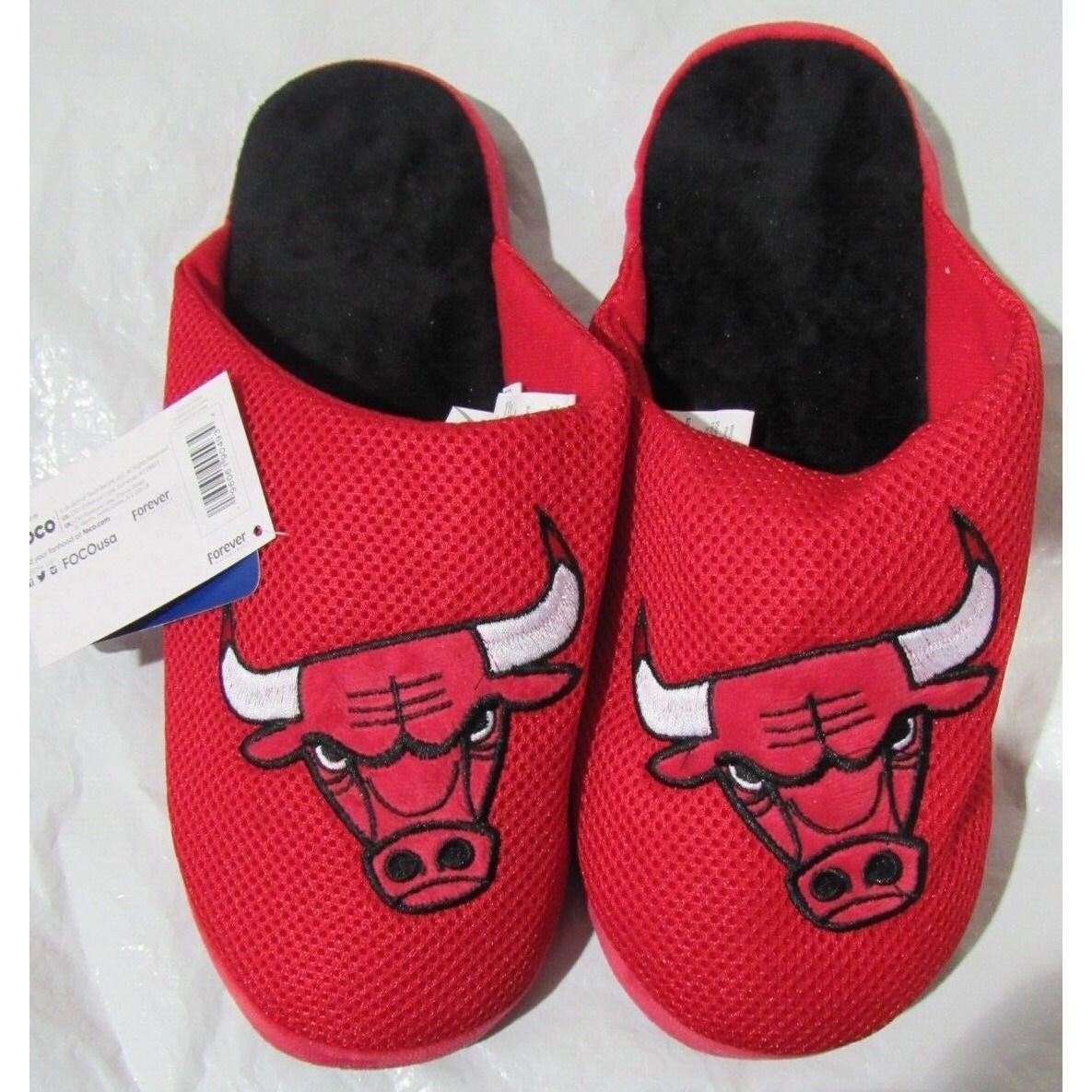 chicago bulls house slippers