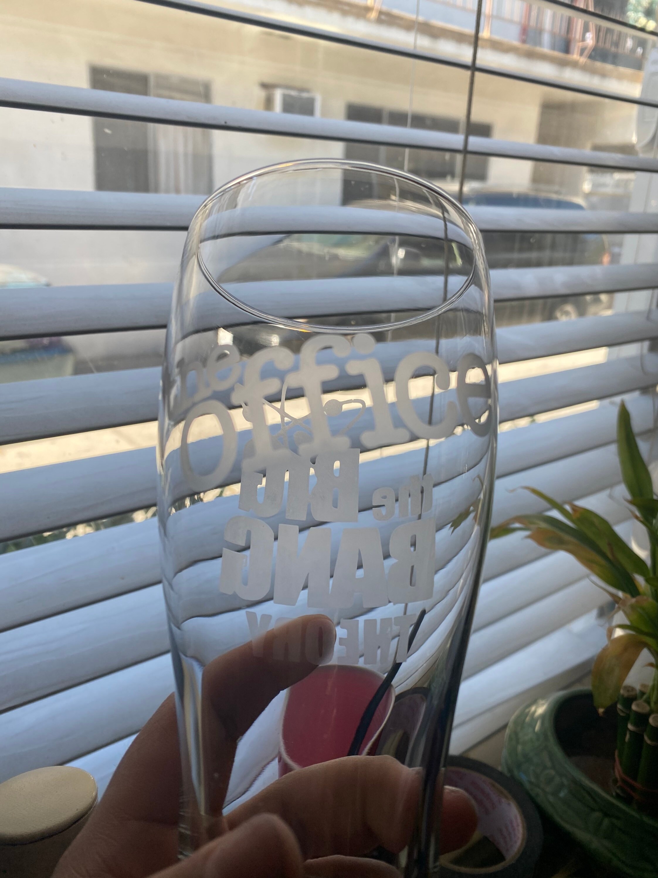 Custom Frosted Beer Glass Etsy