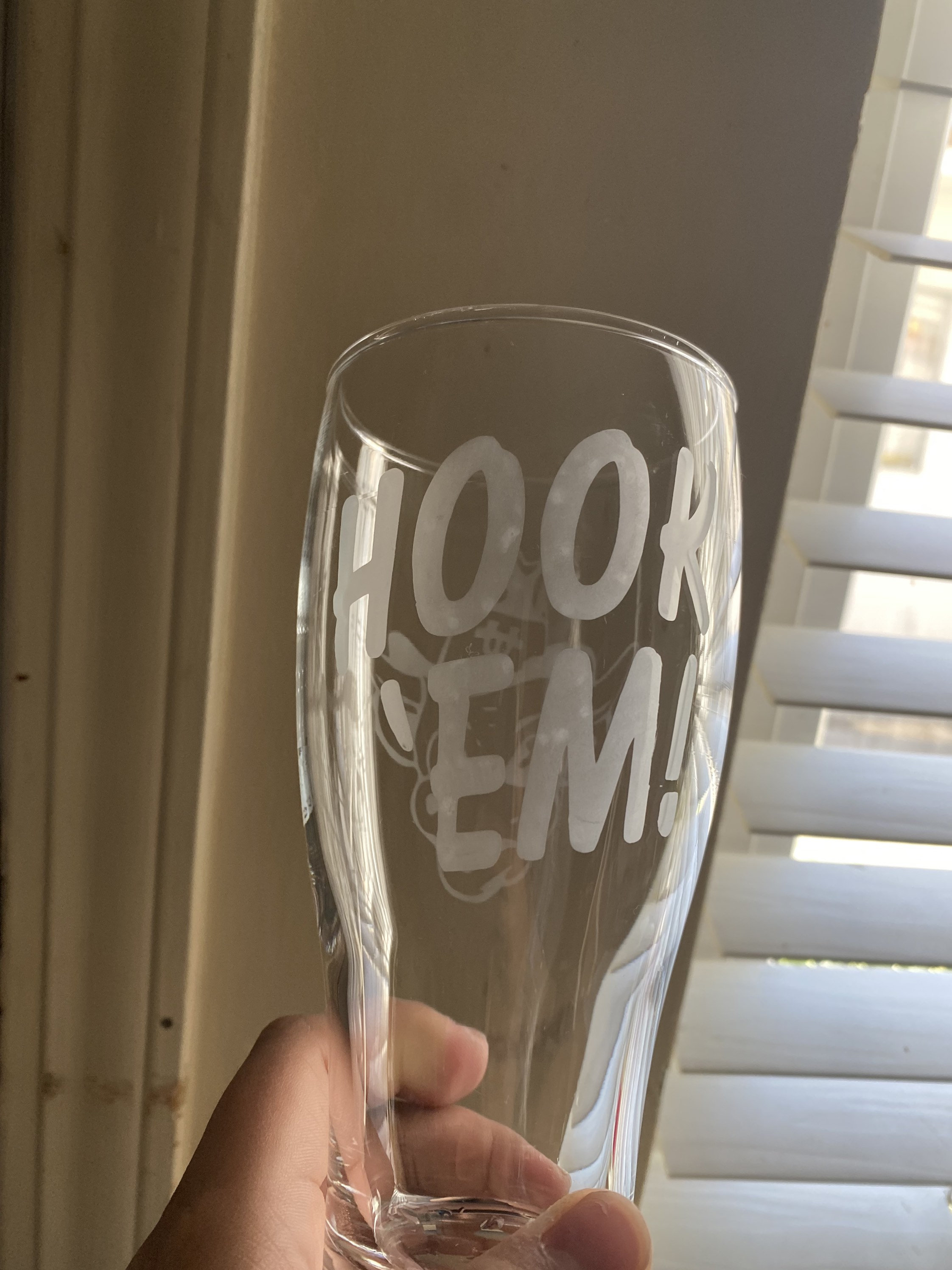 Custom Frosted Beer Glass Etsy