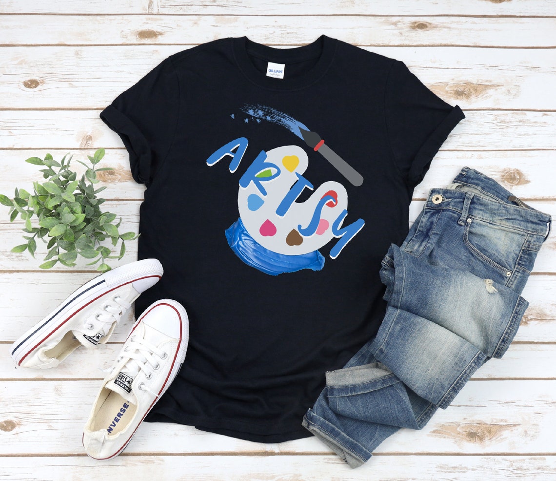 Artist Shirt Artists Gifts Art Tee Gift for Artist Artsy Etsy