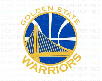 Golden State Warriors Svg Etsy