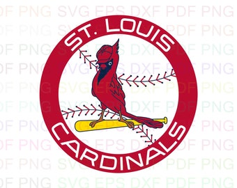St Louis Cardinals Svg Etsy
