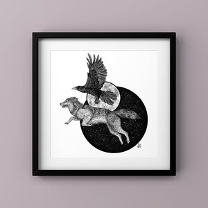 Symbiotic Flight - PRINT or POSTER