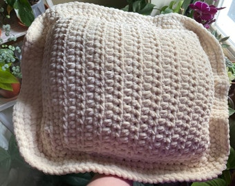 Crochet Ravioli Pillow Pattern - No Sew