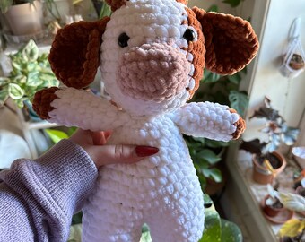 Crochet Cow Pattern - Plushie