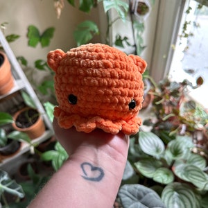Crochet Cuddlefish - Mini