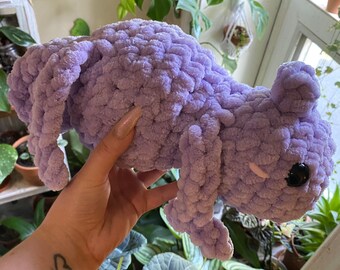 Crochet Chameleon - Large