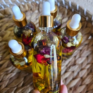 All Natural Botanical Infused Wildflower Goddess Body Oil