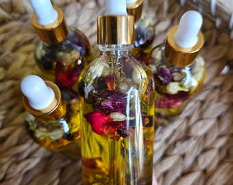 All Natural Botanical Infused Wildflower Goddess Body Oil