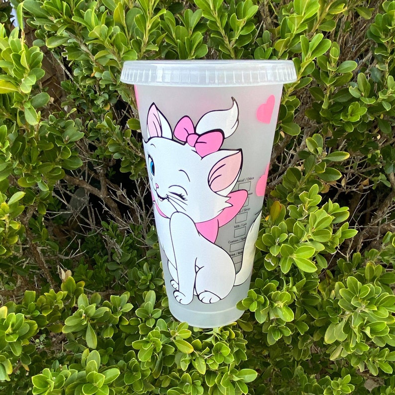 Marie Inspired Starbucks Cup imagen 5