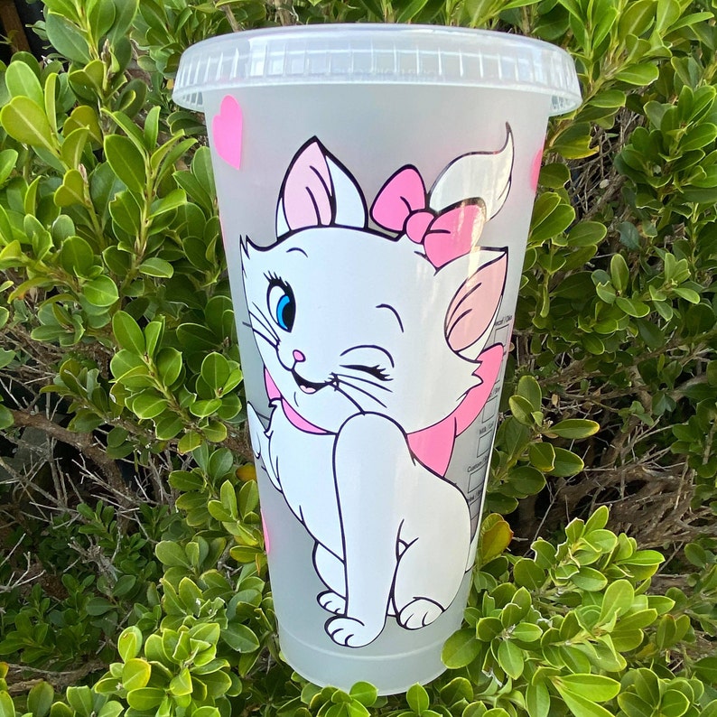 Marie Inspired Starbucks Cup imagen 4
