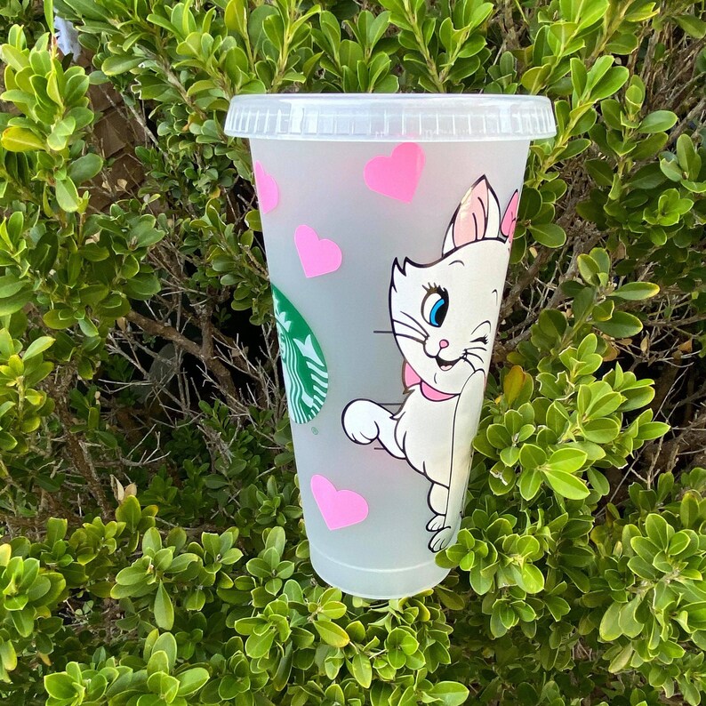 Marie Inspired Starbucks Cup imagen 3