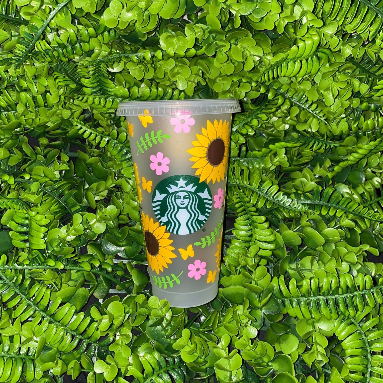 Sunflower Starbucks Cup Etsy UK